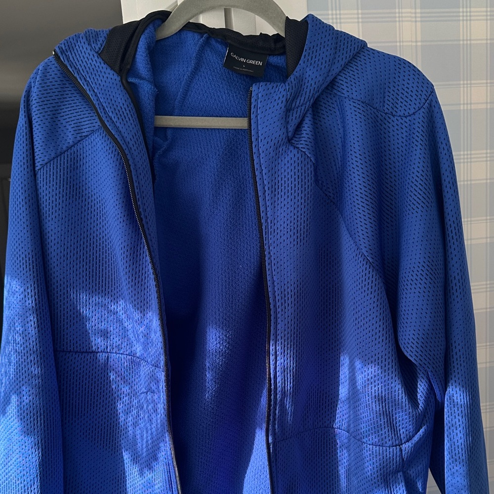 Galvin Green  Men's Blue Performance Jacket